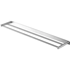 Adora Steel dobbelt håndklædestang, 60 cm