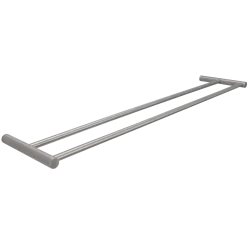 Adora Steel dobbelt håndklædestang, 60 cm
