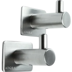 Adora Steel håndklædekrog, 2 stk.
