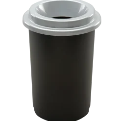 Affaldsspand eco 50 liter, grå låg