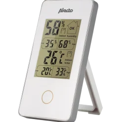 Alecto WS-75 indendørs termo-/hygrometer hvid