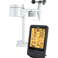 Alecto WS-4700 Professionel vejrstation med trådlås sensor sort