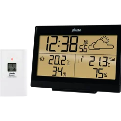Alecto WS-2300 vejrstation med trådlås sensor sort