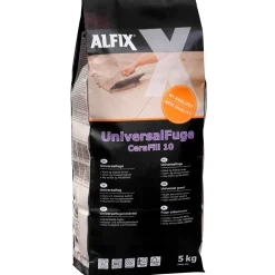 Alfix CeraFill 10 Colour flisefuge 5 kg stålgrå