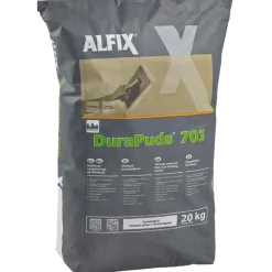 ALFIX, DuraPuds 703 vandskuringspuds, 20 kg, hvid