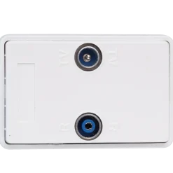 Antenne seriestikdåse tv/FM 1,5 modul hvid