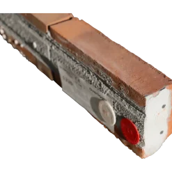 Bagmursoverligger 11 cm 12-stens blødstrøgne sten