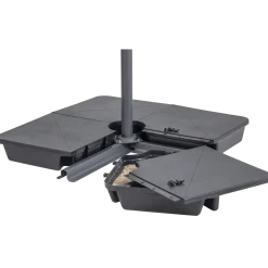 Barcelona parasolfod plast 64 L u/metalkryds