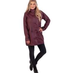 Belleterra regnjakke str. 40 rød