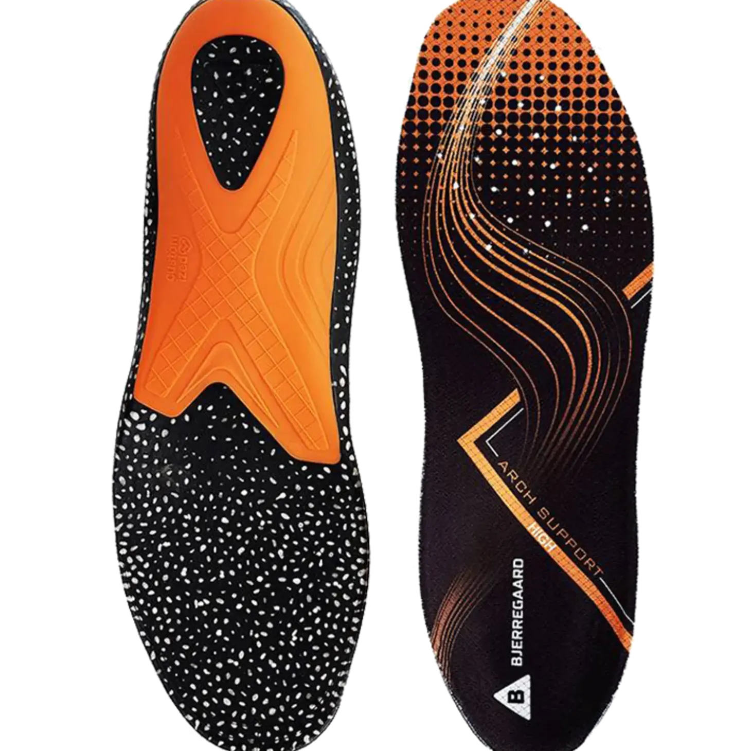 Bjerregaard orthopedic high indlægssål orange str. 40-41