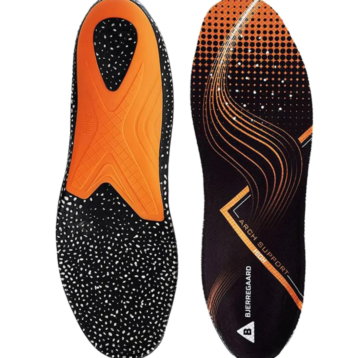Bjerregaard orthopedic high indlægssål orange str. 40-41