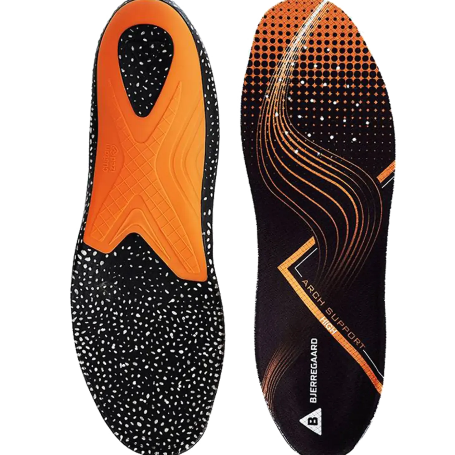 Bjerregaard orthopedic high indlægssål orange str. 40-41