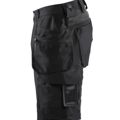 Blåklæder håndværker shorts 4-vejs stretch sort/mørk grå str. C56