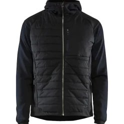 Blåklæder hybrid jakke mørk marineblå/sort str. XL