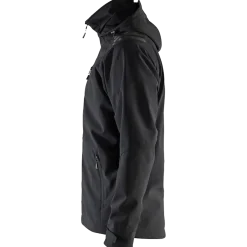 Blåklæder softshell jakke sort/sort str. XL