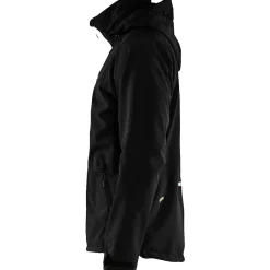Blåklæder softshell jakke sort/rød str. 2XL