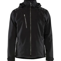 Blåklæder softshell jakke sort str. L