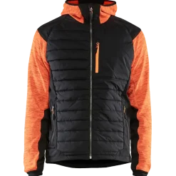 Blåklæder hybrid jakke high-vis orange/sort str. 2XL