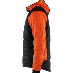 Blåklæder hybrid jakke high-vis orange/sort str. 2XL