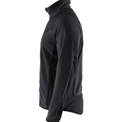 Blåklæder strikket softshell jakke antracit grå/sort str. XL