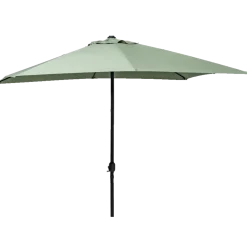 Blokhus parasol 3x3 m u/tilt grøn