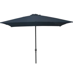 Blokhus parasol 3x3 m u/tilt sort