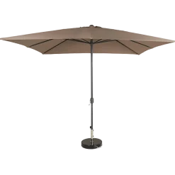 Blokhus parasol 3x3 m u/tilt taupe