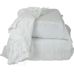 Bomuldslinned hvid 10 kg