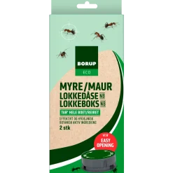 Borup Eco myrelokkedåse - pakke á 2 stk.