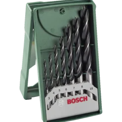 Bosch borsæt træ Ø3-10 mm. X-Line 7 dele