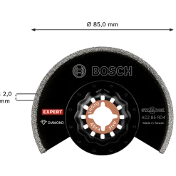 Bosch Expert ACZ 85 RD4 grout segmentklinge til multicutter Ø85 mm