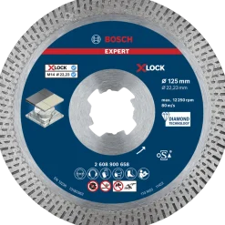 Bosch EXPERT HardCeramic X-LOCK diamantskæreskive 125 x 22,23 x 1,4 x 10 mm