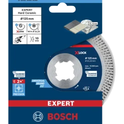 Bosch EXPERT HardCeramic X-LOCK diamantskæreskive 125 x 22,23 x 1,4 x 10 mm
