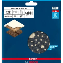 Bosch EXPERT M480-startsæt til excenterslibere 150 mm, 7 stk.
