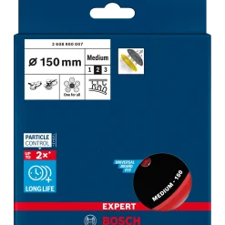Bosch EXPERT Multihole-slibeskive Universal, 150 mm, Medium