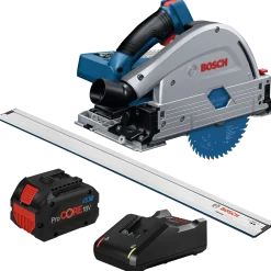 Bosch GKT 18V-52 GC dyksav m/føringsskinne, 5,5 Ah Procore batteri