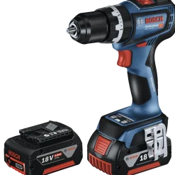 Bosch GSB 18V-90 C slagboremaskine inkl. 2x5.0 Ah batteri, lader og kuffert
