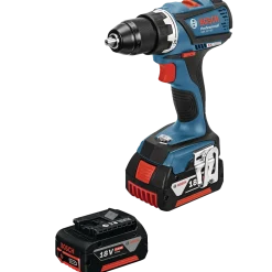 Bosch GSR 18V-EC bore/skruemaskine 2x5,0 Ah i L-BOXX