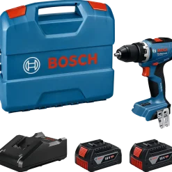 Bosch GSR 18V-65 Professional bore-/skruemaskine 2x5Ah i L-BOXX
