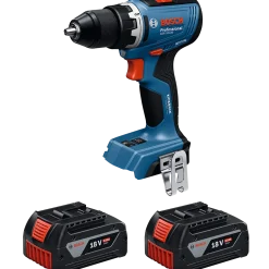 Bosch GSR 18V-65 Professional bore-/skruemaskine 2x5Ah i L-BOXX
