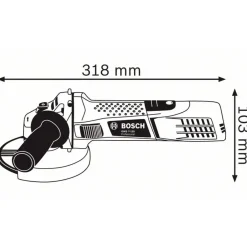Bosch GWS 7-125 vinkelsliber Ø125 mm 720 Watt