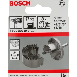 Bosch Hulsavssæt med 8 dele, 25-68 mm