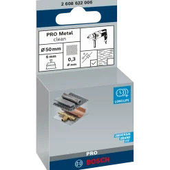Bosch PRO Metal clean kopbørste, lige skaft, 50x0,3 mm