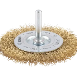 Bosch PRO Multi Material clean skivestålbørste, lige skaft, 75x0,2 mm