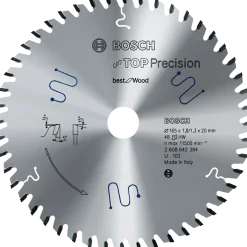Bosch Rundsavsklinge Top Precision Best for Wood