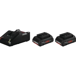 Bosch startersæt 2x ProCORE 18V 4.0Ah + hurtiglader