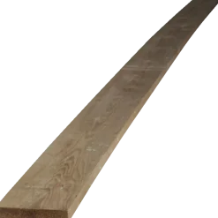 Brædder fyr/gran trykimpr. kvinta sort. 25x200 mm x 4,2 m