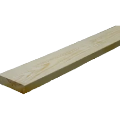 Brædder fyr U/S 3-sidig knastfri 38x125 mm x 3,6M