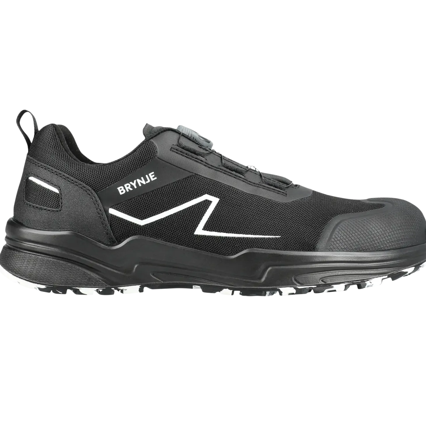 Brynje 3101 Shadow sikkerhedssko sort str. 44