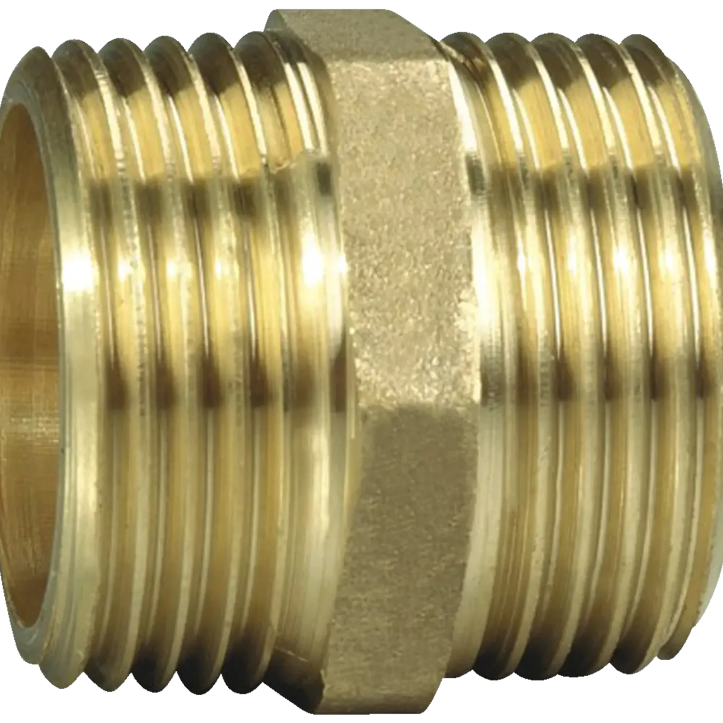 Brystnippel 1/2"x3/8" messing